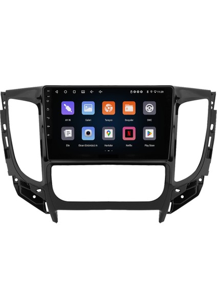 Mitsubishi L200 Android Multimedya Sistemi (2015-2019) CRV-4363XR