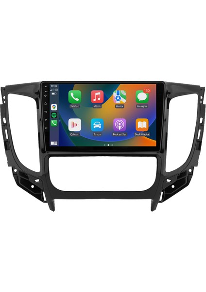 Mitsubishi L200 Android Multimedya Sistemi (2015-2019) CRV-4363XR