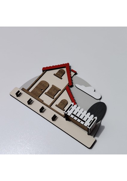 Ahşap Dekoratif Anahtarlık|26*18 CM|AN1026
