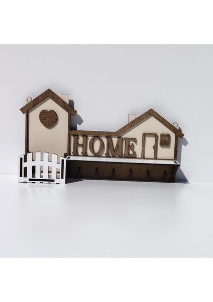 Ahşap Dekoratif Anahtarlık|24*12 CM|AN1029