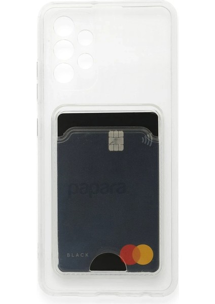 Samsung Galaxy A32 Kılıf Kart Şeffaf Silikon - Şeffaf Zrnet fiyatları