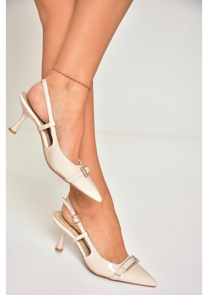 U676051408 Ten Rugan Alçak Topuklu Kadın Ayakkabı