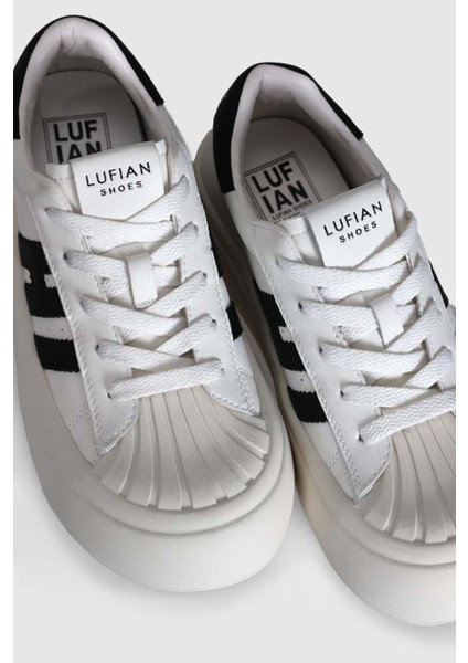 121230009 Amanda Unisex Sneaker Ayakkabı Beyaz