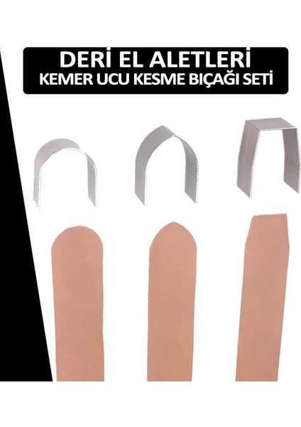Kemer Ucu Kesme Bıçağı Seti 18 Parça indirimleri