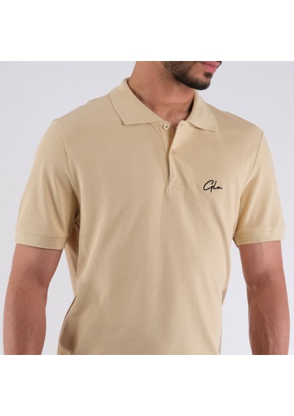 Polo Yaka %100 Organik Pamuk Erkek Tshirt
