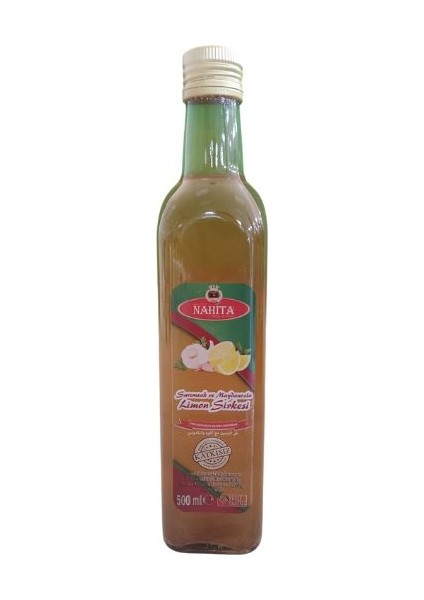 Sarmısaklı Maydanozlu Limon Sirkesi - 500ml - Doğal Katkısız