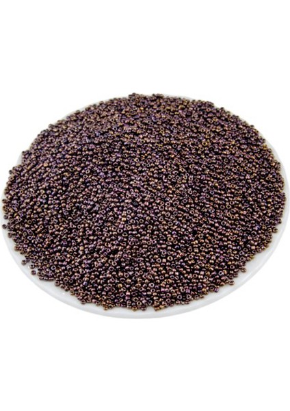 Kaplama Açık Kahve (11/0) 2 mm Kum Boncuğu 100 gr