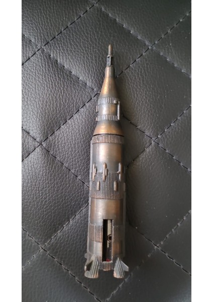 Uzay Mekik Roket Metal Kalemtıraş Kalemtraş 13CM Cosmo Isle Hakui 1 Adet