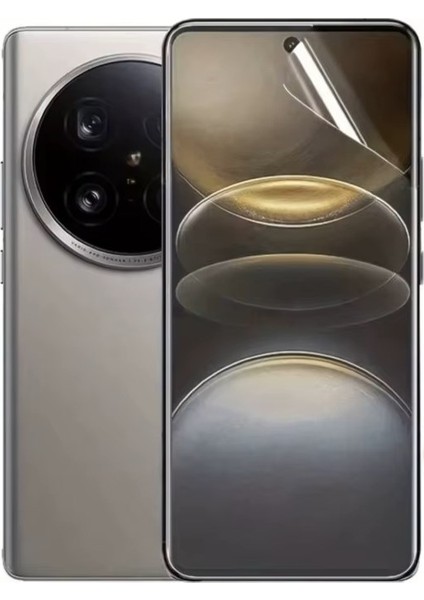 Vivo X200 Ultra Uyumlu Ön Body Şeffaf Ultra Ekran Koruyucu Nano Jelatin