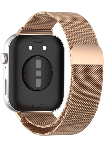 Huawei Watch Fit 3 / Fit 4 / Fit 4 Pro Uyum Metal Hasır Örgü Kordon Paslanmaz Milano Old Money Kayış fırsatları