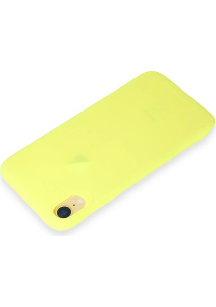 Apple iPhone Xr Kılıf First Silikon - Parlak Yeşil Zrnet