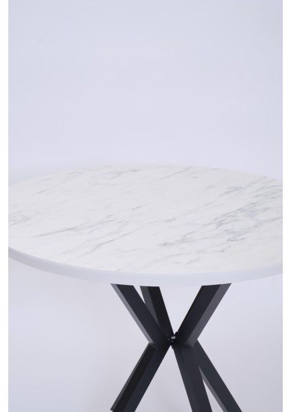 Göksu Yuvarlak Lak Panel Mutfak Masası 100CM modelleri