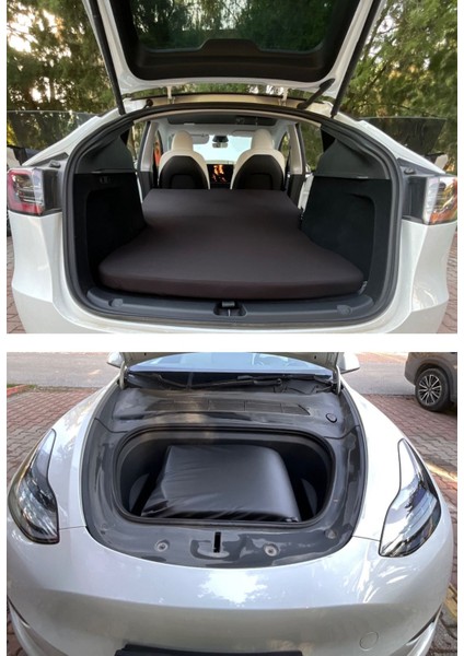 Tesla Model Y Için Lüks Katlanabilir, Her An Hazır, Kamp Yatağı