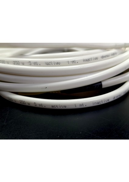 Kuluçka Drenaj Isıtıcı Rezistansı 5mt Sıcak 1mt Soğuk 250W 230V TM3.210 indirimleri