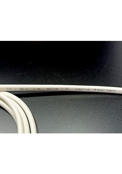 Kuluçka Drenaj Isıtıcı Rezistansı 1mt Sıcak 1mt Soğuk 50W 230V TM3.201 fırsatları