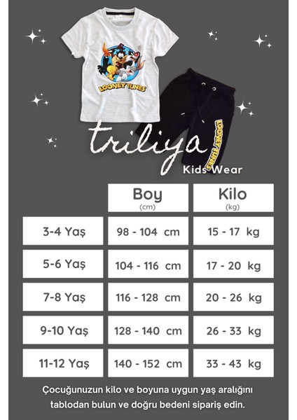 Pamuklu Çocuk Kapri Takımı (Cepli & Kordonlu, 3-12 Yaş) Trl-52
