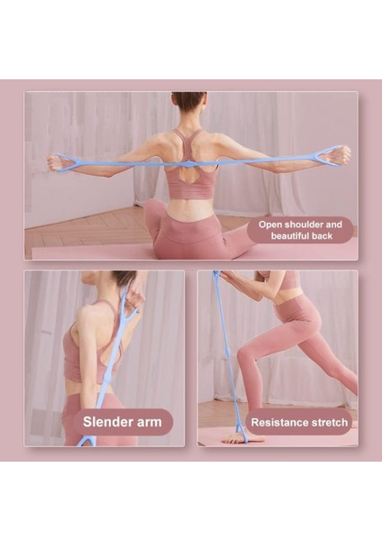 Direnç Bandı Egzersiz Lastiği | Silikon Egzersiz Lastiği, Çok Yönlü Direnç Lastiği, Kas Çalıştırma Lastiği, Fitness Egzersiz Bandı