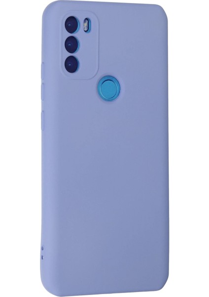 General Mobile Gm 21 Plus Kılıf Nano Içi Kadife Silikon - Lila Zrnet