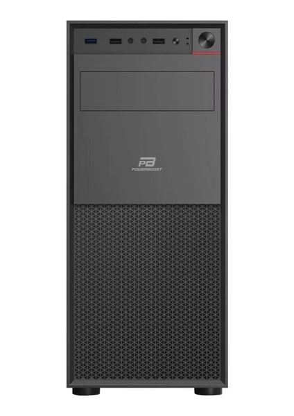 <![cdata[powerboost 400W PB-A400B Standart Mid-Tower Pc Kasası]]>