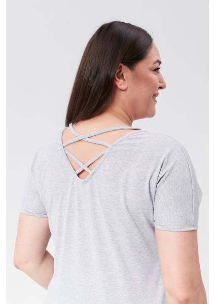 Sırt Çapraz Kısa Kol Bluz (KALIP:M9145) modelleri