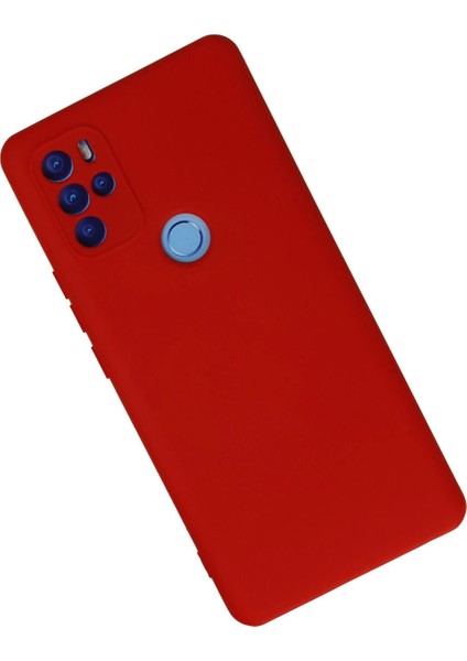 General Mobile Gm 21 Pro Kılıf Nano Içi Kadife Silikon - Kırmızı Zrnet