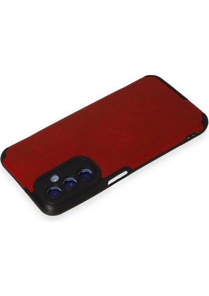 Samsung Galaxy M34 5g Kılıf Loop Deri Silikon - Kırmızı Zrnet modelleri