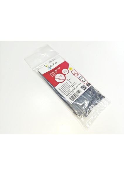 15CM Siyah Kablo Bağı 2,5 mm Plastik Kelepçe - 100 Adet - Nylon Kablo Düzenleyici modelleri