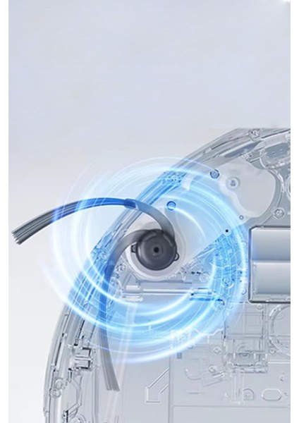 Roborock Saros Z70/QREVO L Uyumlu Yan Fırça Toz Torbası Mop Seti