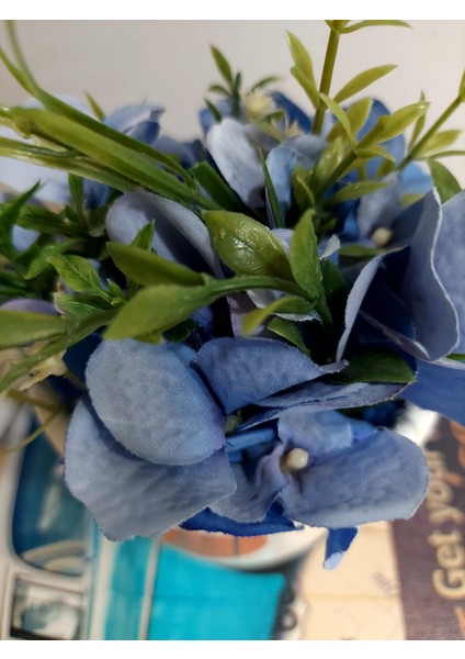 Çelik Sac Üzeri Emaye Kaplama Kupa Saksılı Yapay Çiçek The Rap Y Team 1 Adet fırsatları