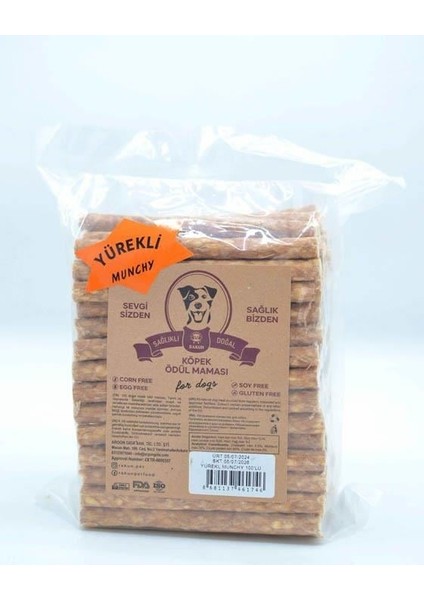 Munchy Yürekli 12CM 100'LÜ