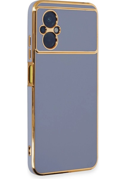 Xiaomi Poco M5 Kılıf Volet Silikon - Mavi Zrnet