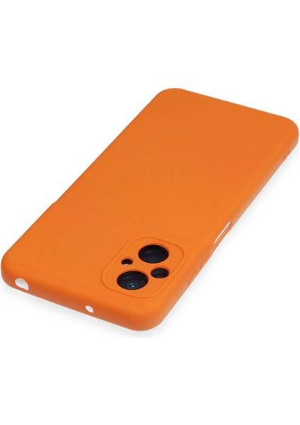 Xiaomi Poco M5 Kılıf Nano Içi Kadife Silikon - Turuncu Zrnet modelleri