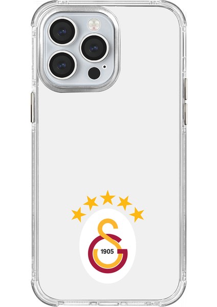 Apple iPhone 14 Pro Max Uyumlu 5 Yıldız Arma Lisanslı Telefon Kılıfı