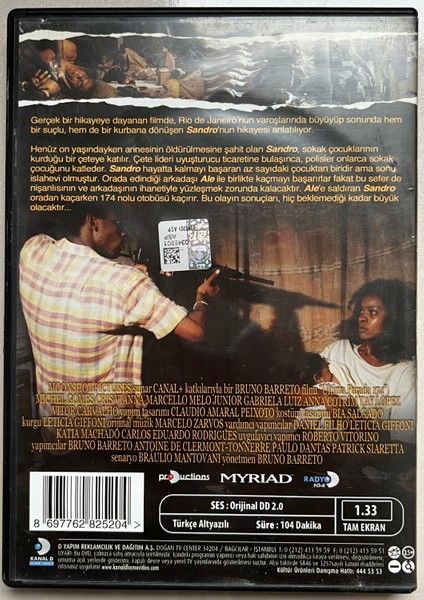 Son Durak Last Stop 174 DVD (Orjnal Dönem Baskı)