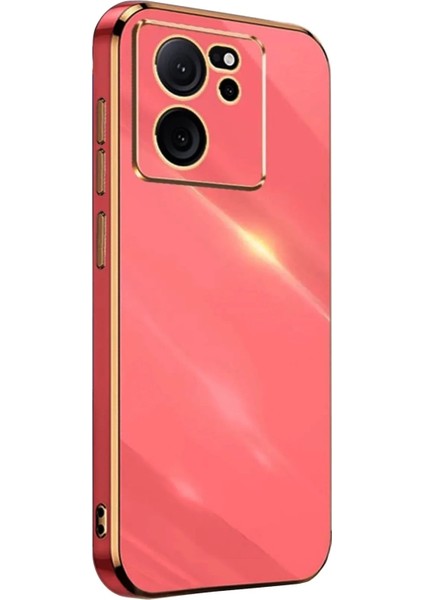 Xiaomi Mi 13T Pro Kılıf Volet Silikon - Kırmızı Zrnet