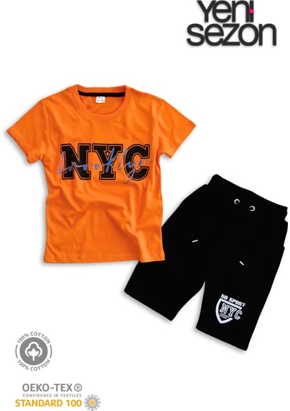 Pamuklu Unisex Çocuk Kapri Takımı (Cepli & Kordonlu, 3-12 Yaş) Trl-53