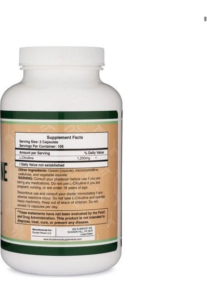 L-Citrulline - 1200 mg 210 Kapsül fiyatları