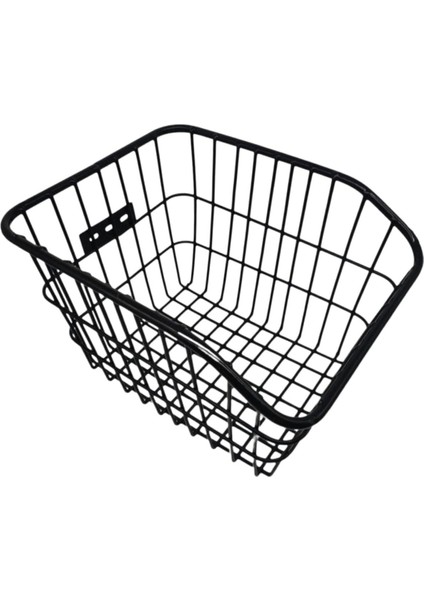 Reflektörlü Bisiklet Sepeti Ön Arka Uyumlu Eşya Taşıma Sepet Askılı Metal fırsatları