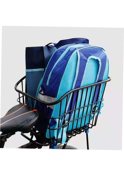Reflektörlü Bisiklet Sepeti Ön Arka Uyumlu Eşya Taşıma Sepet Askılı Metal indirimleri