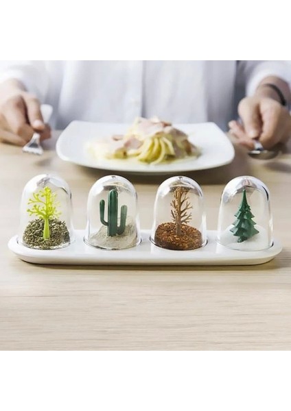 Dört Mevsim Baharatlık - Four Seasons Spice Shakers