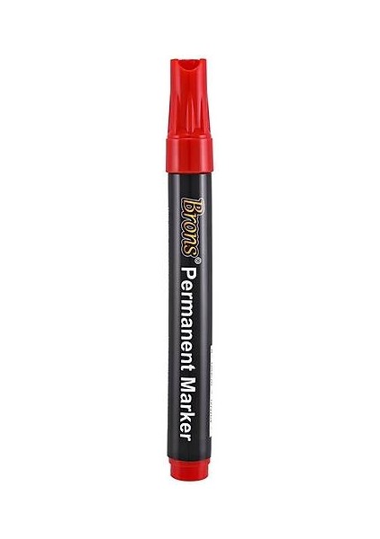 Brons Permanent Marker Kırmızı BR-985
