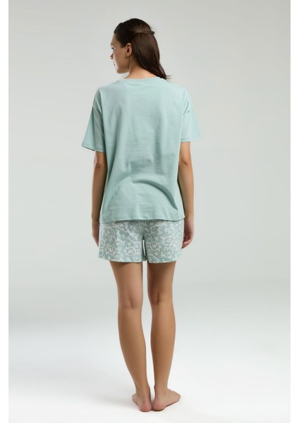 3621 Kadın Şort Pijama Takım