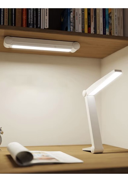 Masaüstü Şarjlı Katlanabilir Portatif LED Aydınlatma / GT-CL14