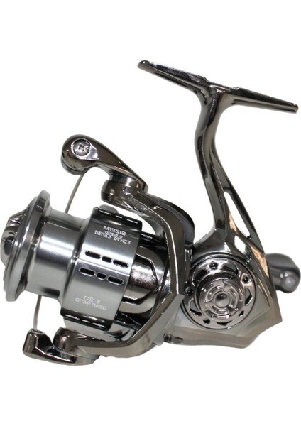 Spin/lrf Makina 2500 Lik Makine Çift Kol Metal Bolt 6 1 Bilyalı