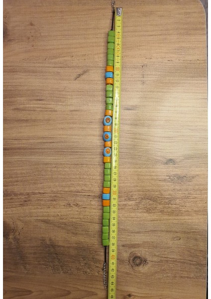 Yaz Ayları Için Renkli Cam Craft Kolye