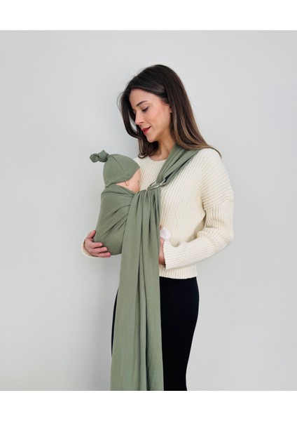 Premium Anakucağı Esnek Halkalı Cepli Bebek Taşıma Şalı, Bebek Askısı Wrap Sling Kanguru modelleri