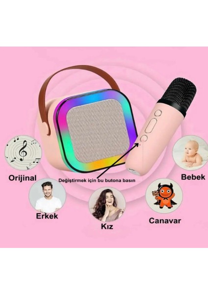 Karoke Mikrafon Set