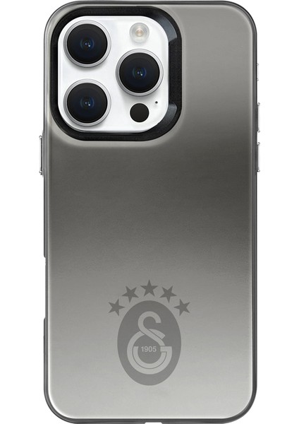 Apple iPhone 16 Pro Uyumlu 5 Yıldız Tek Renk Arma Premium Lisanslı Telefon Kılıfı