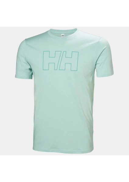 Hh Tech Logo Erkek Kısa Kollu T-Shirt HHA.63165.HHA416 fırsatları