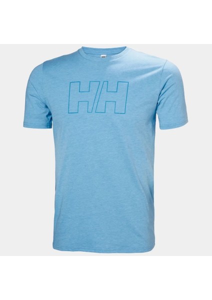 Hh Tech Logo Erkek Kısa Kollu T-Shirt HHA.63165.HHA645